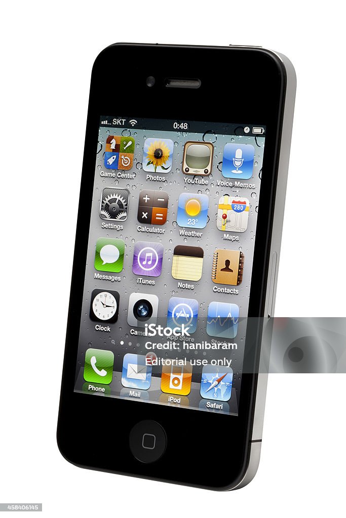 Apple iPhone - Royalty-free Agenda Eletrónica Foto de stock