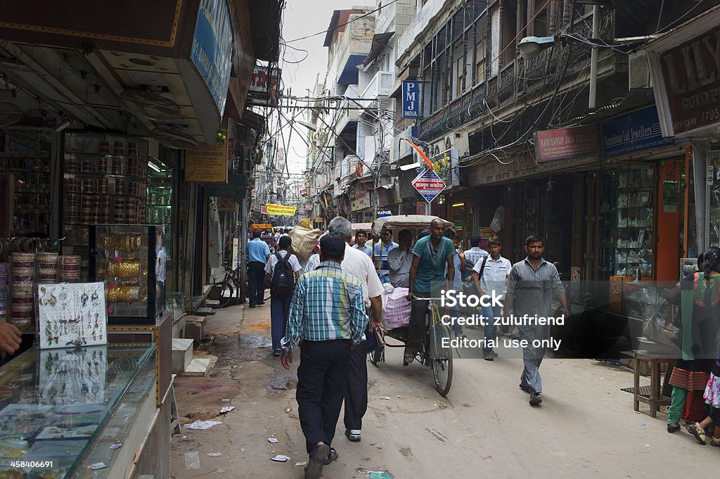 Rickshaw en Nueva Delhi - Foto de stock de Aire libre libre de derechos