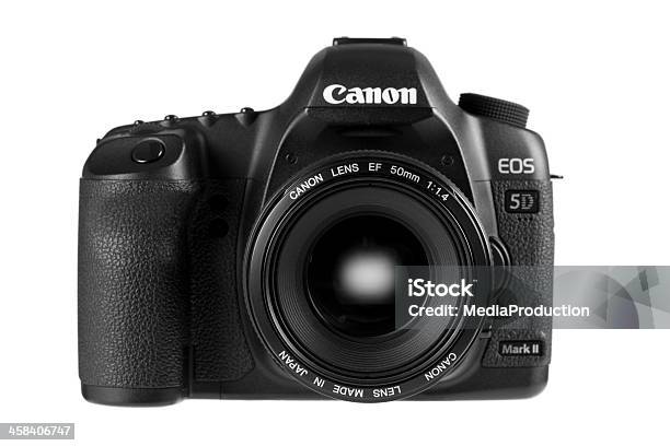 Canon 5d Mark Ii Stock Photo - Download Image Now - Accuracy, Black Color, Camera - Photographic Equipment