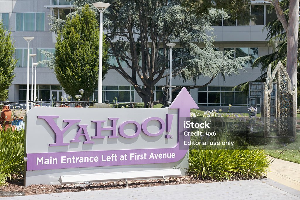 Yahoo Главный вход - Стоковые фото 2012 роялти-фри