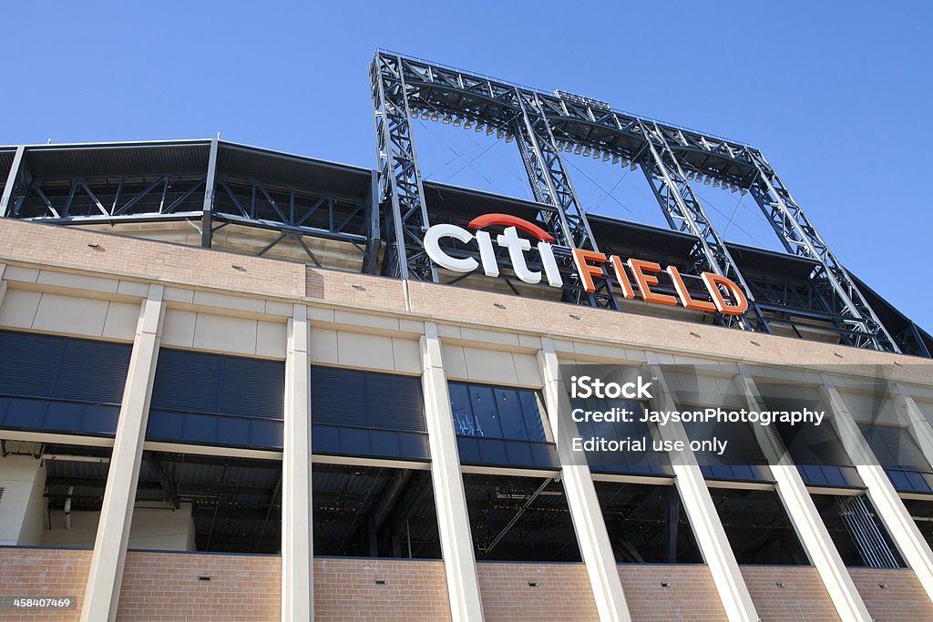 Citi Field stadium, na cidade de Nova York - Foto de stock de 2009 royalty-free