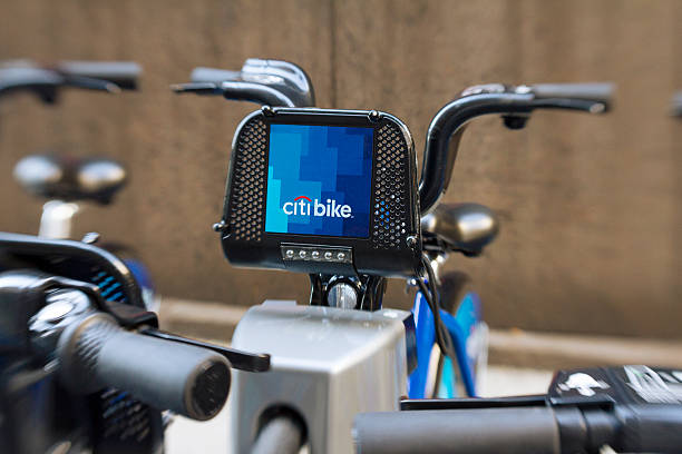 citybike de nova york - lensbaby - fotografias e filmes do acervo