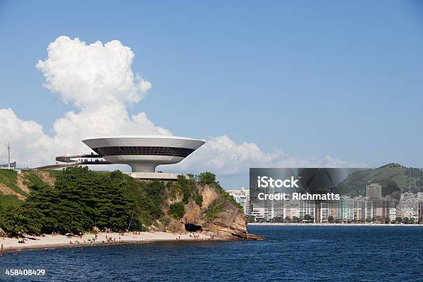 Rio De Janeiro Niemeyermuseum Für Zeitgenössische Kunst In Niteroi Stockfoto und mehr Bilder von Niteroi