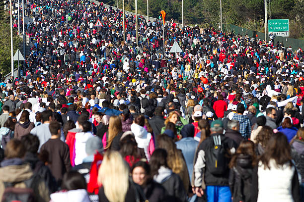 35 th 이스탄불 eurasia 마라톤 - healthy lifestyle turkey sport marathon 뉴스 사진 이미지