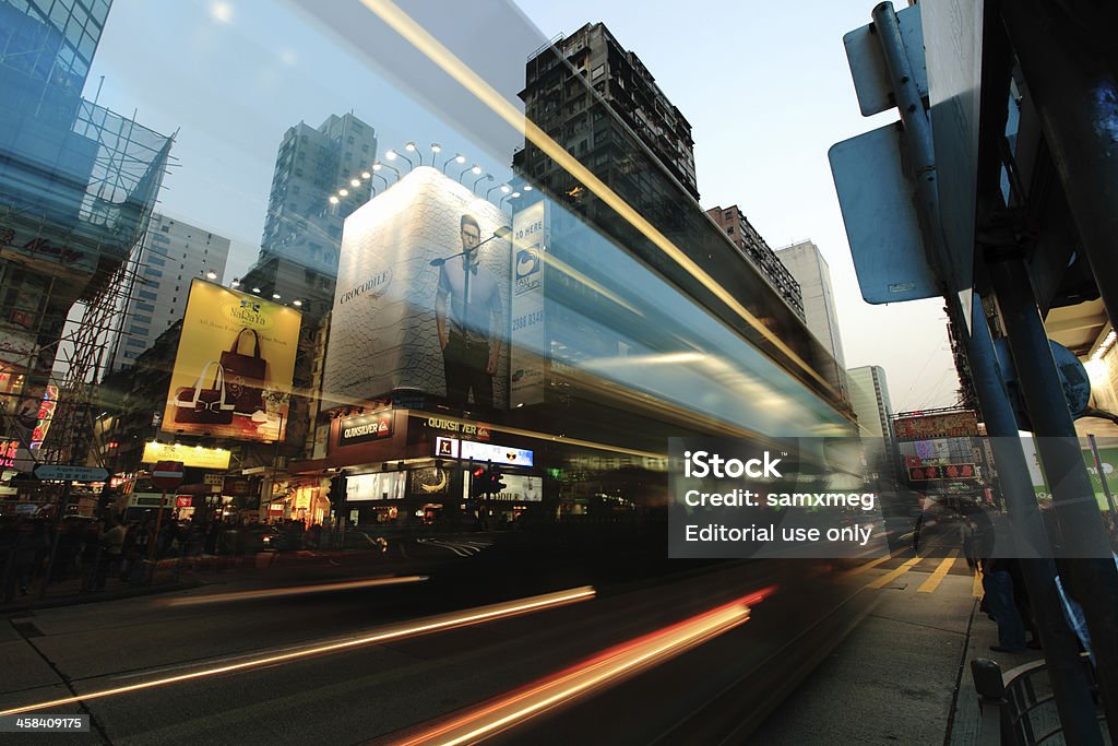 Mong Kok Hong Kong - Foto de stock de Painel eletrônico royalty-free