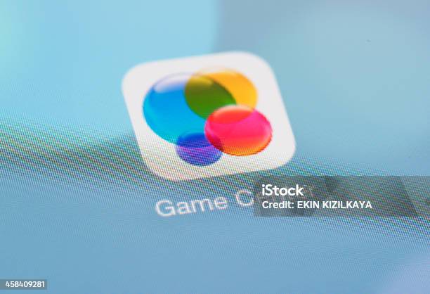 Novo Jogo Center Aplicação Para Ios 7 - Fotografias de stock e mais imagens de Aplicação móvel - Aplicação móvel, Computador, Comunicação