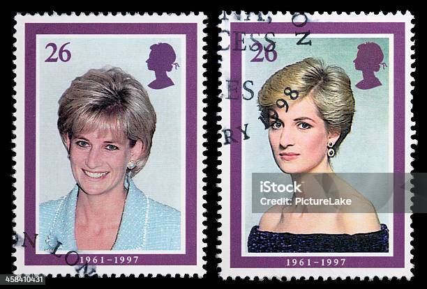 Princesa Diana Selos Postais - Fotografias de stock e mais imagens de Princesa Diana - Princesa Diana, Princesa, Adulto