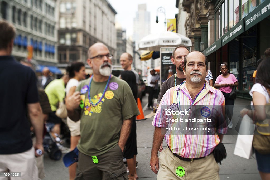 Gay pride de supporters - Photo de 2009 libre de droits