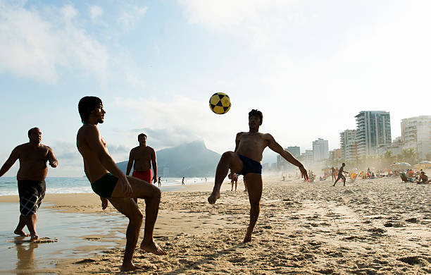 Beach Soccer stock photo