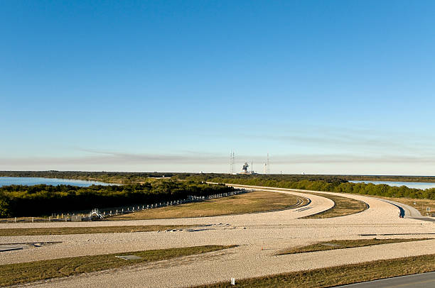 Cape Canaveral, Florida, USA - May 6, 2015: Mercury-Redstone rocket on display at Kennedy Space Centre