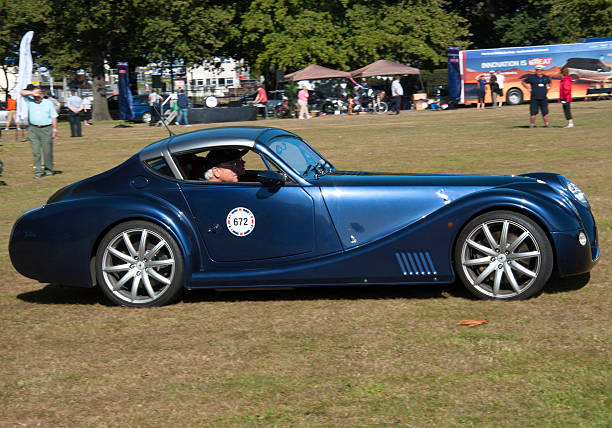 morgan aero 8 supersport von 2010 - supercar racecar collectors car domestic car stock-fotos und bilder