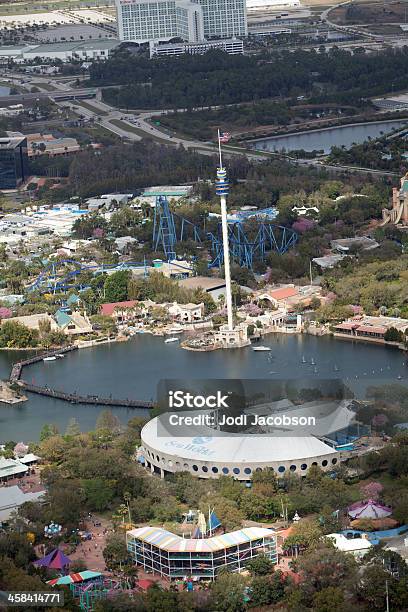 Vista Aérea De Sea World En Orlando Florida Foto de stock y más banco de imágenes de Agua - Agua, Aire libre, Atracción de feria