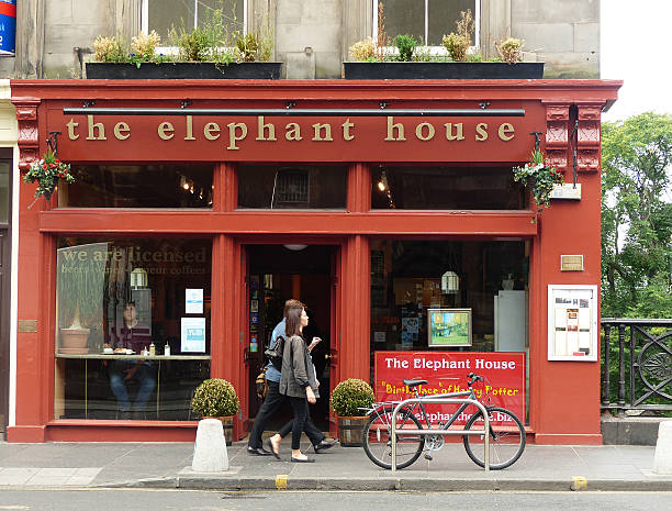 The Elephant House stock photo