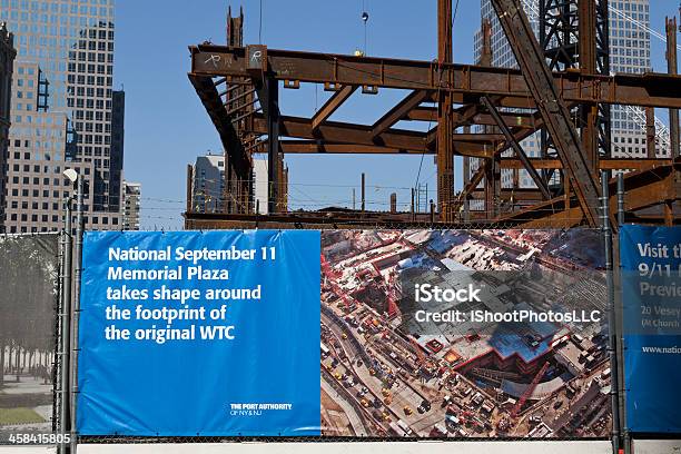 World Trade Center Reconstruction Stock Photo - Download Image Now - Building Exterior, Built Structure, City