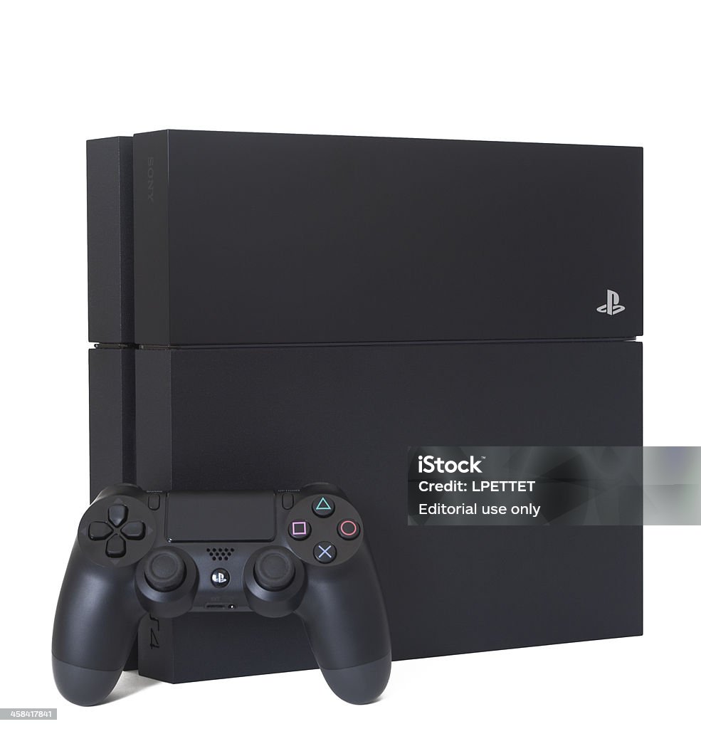 PlayStation 4 PS4 - Lizenzfrei Playstation 4 Stock-Foto