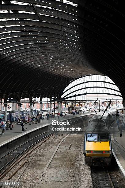 Estação Ferroviária De York - Fotografias de stock e mais imagens de Estação de York - Estação de York, Intercity, Reino Unido