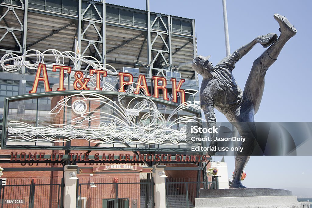 На & T Парк - Стоковые фото San Francisco Giants роялти-фри