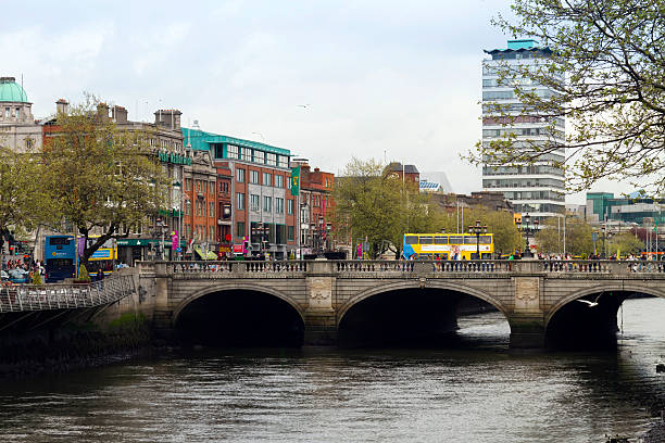 o'connell мост - oconnell bridge стоковые фото и изображения