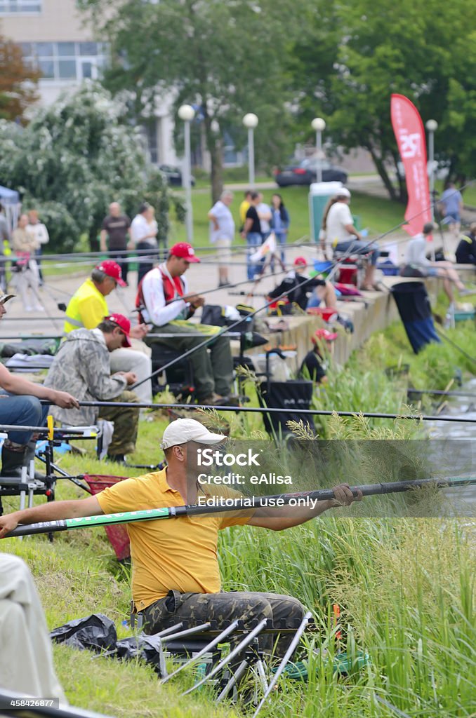 Fishing конкуренции - Стоковые фото Атлет роялти-фри