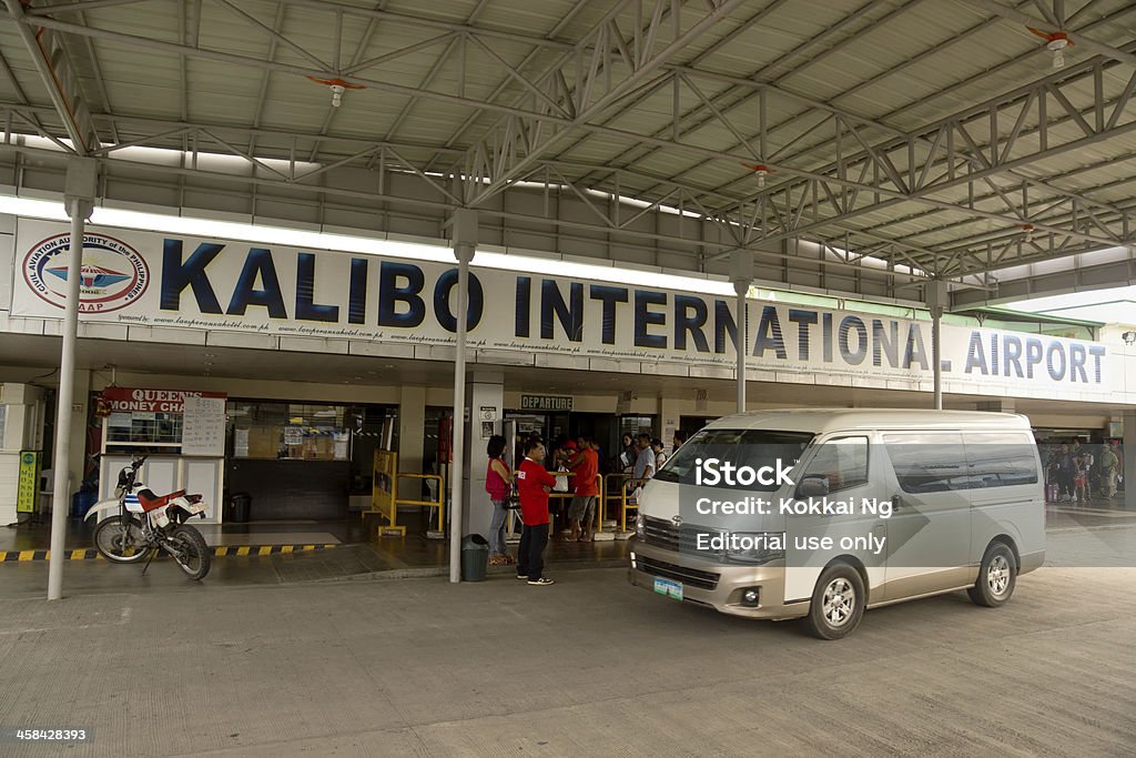 Aeroporto di Kalibo - Foto stock royalty-free di Aeroporto