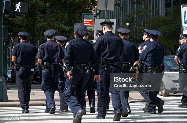 Nypd Agentes Durante Nações Unidas Conjunto De Eventos Cidade De Nova Iorque - Fotografias de stock e mais imagens de Força policial