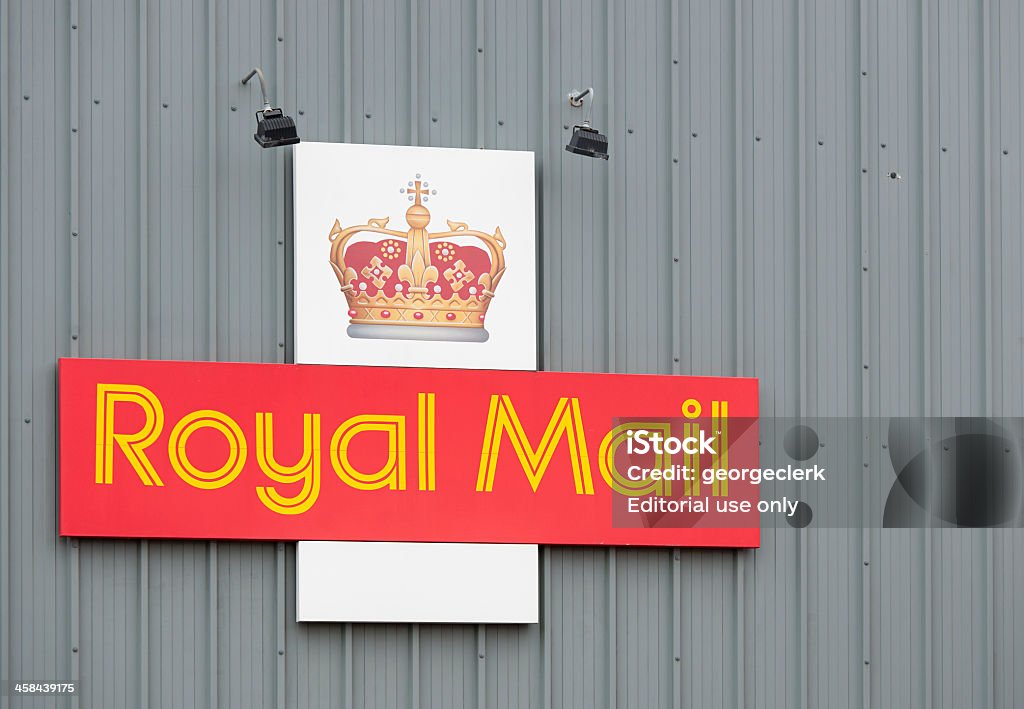 Британская королевская почта логотипом - Стоковые фото Royal Mail роялти-фри