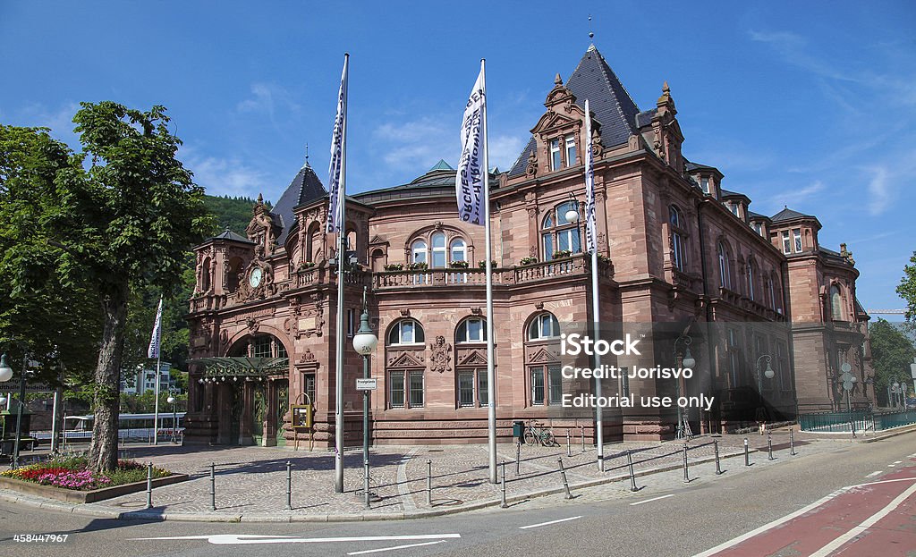 Heidelberg Stadthalle - Foto stock royalty-free di Heidelberg