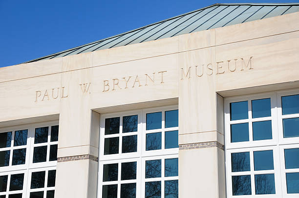 로그인 paul w. bryant 박물관 - university of alabama at tuscaloosa 뉴스 사진 이미지