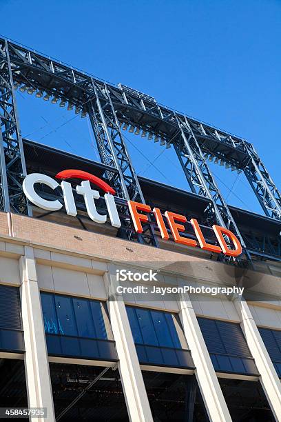 Citi Field Stadium W Nowym Jorku - zdjęcia stockowe i więcej obrazów Baseball - Baseball, New York Mets, Piłka do baseballu