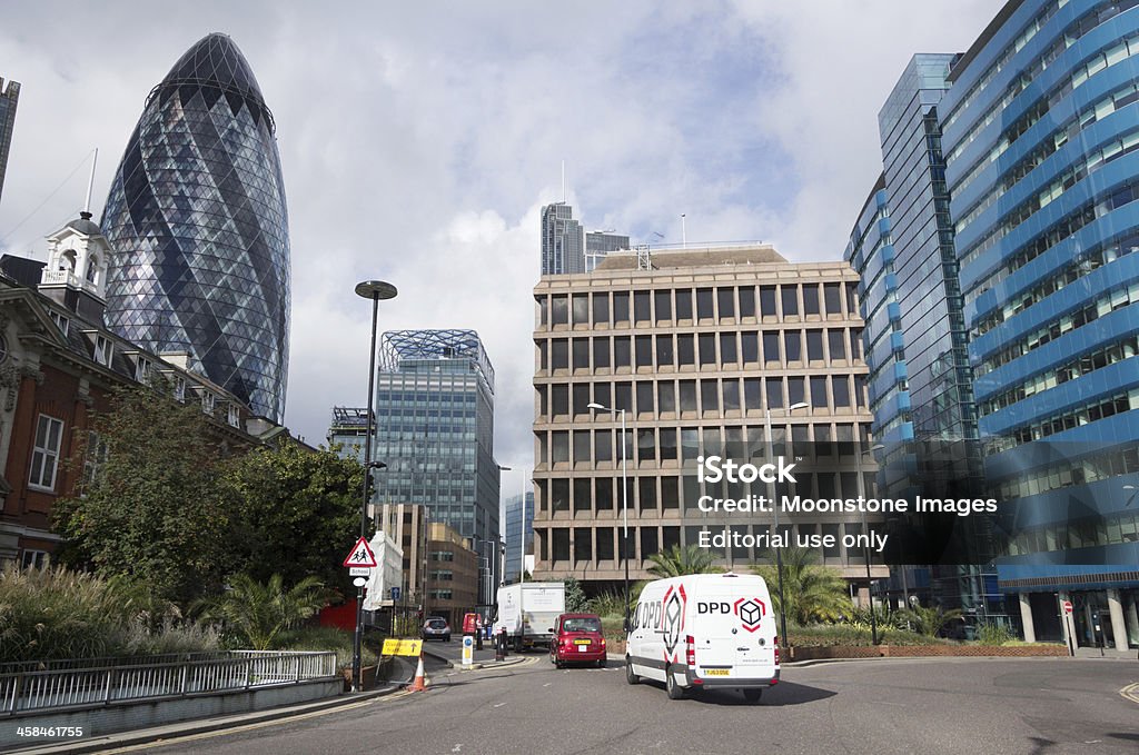 Aldgate a Londra, Inghilterra - Foto stock royalty-free di Ambientazione esterna