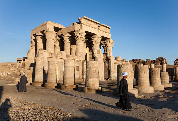 Temple of Kom Ombo stock photo