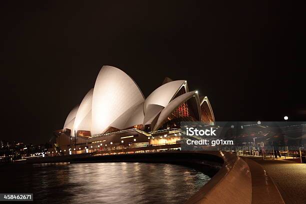 Hafen Von Sydney Opernhaus Bei Nacht Stockfoto und mehr Bilder von Australien - Australien, Bundesstaat New South Wales, Circular Quay