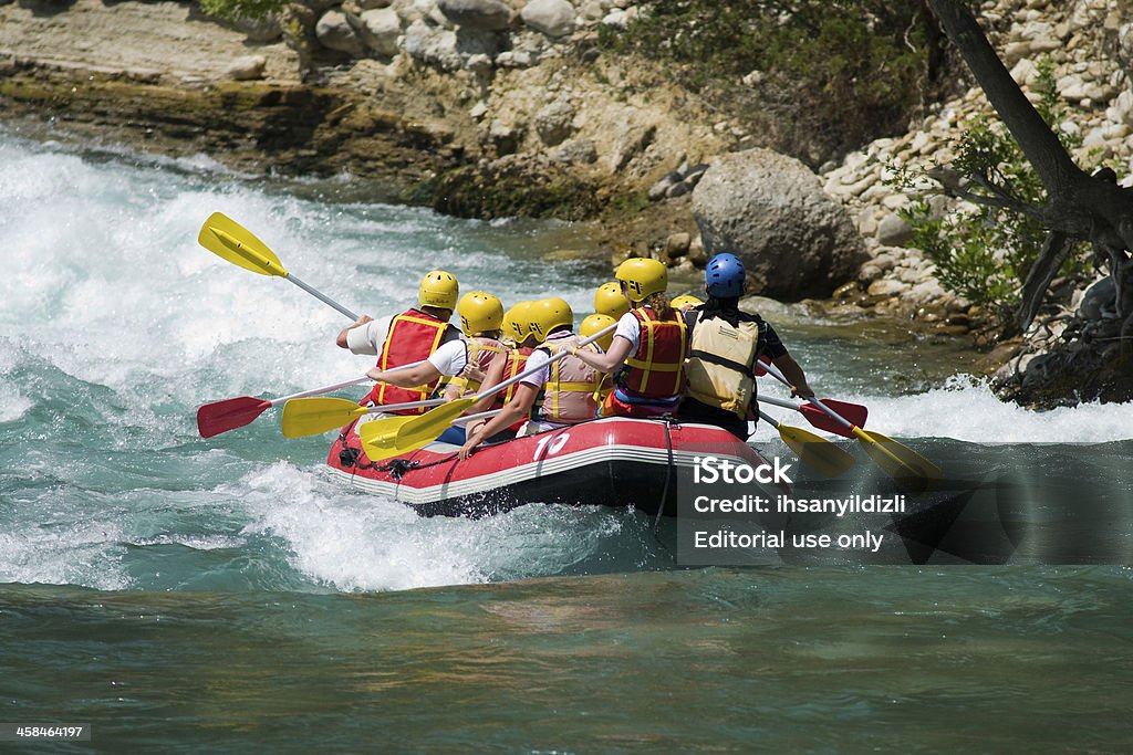 Rafting - Foto stock royalty-free di Ambientazione esterna