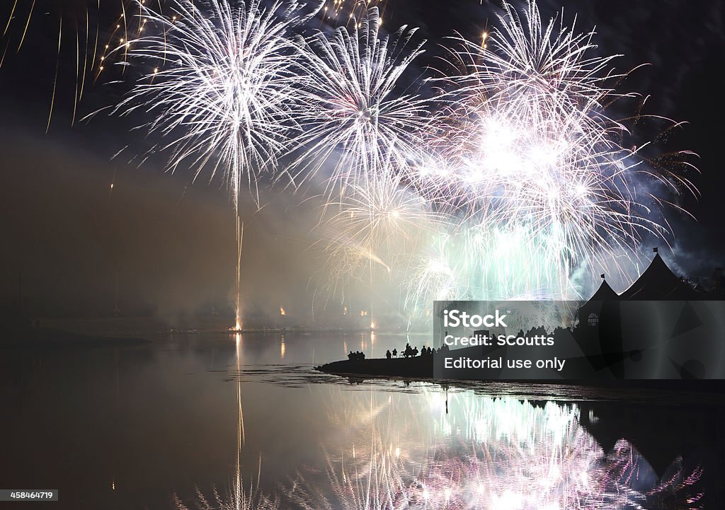 GlobalFest Fogos de Artifício - Royalty-free Alberta Foto de stock