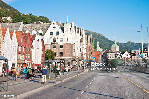 Bergen In Norwegen Stockfoto und mehr Bilder von Anhöhe - Anhöhe, Architektur, Aussicht genießen