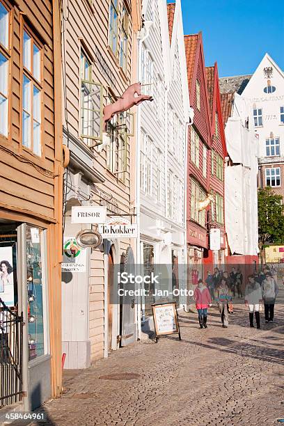 Bergen In Norwegen Stockfoto und mehr Bilder von Architektur - Architektur, Außenaufnahme von Gebäuden, Bauwerk