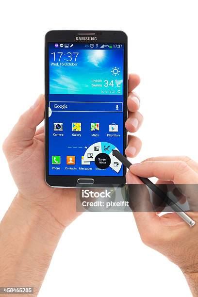 Samsung Galaxy Note Samsung에 대한 스톡 사진 및 기타 이미지 - Samsung, 3, 노트