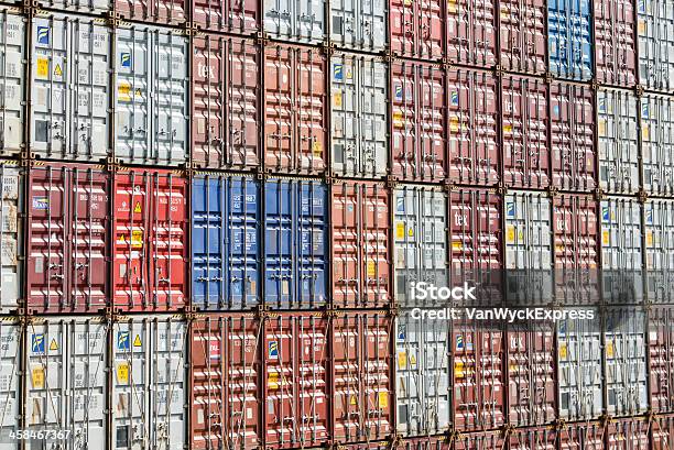 Containers In The Panama Canal Stock Photo - Download Image Now - Activity, Atlantic Ocean, Business