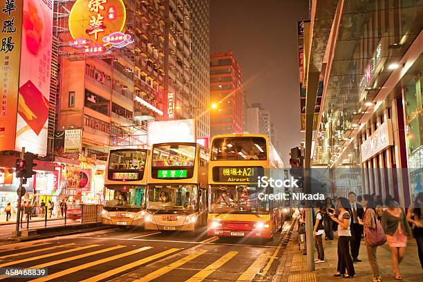 Hongkong Chiny - zdjęcia stockowe i więcej obrazów Architektura - Architektura, Autobus, Azja