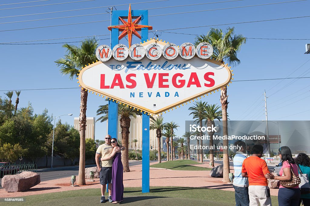 Sinal de Las Vegas - Royalty-free Ao Ar Livre Foto de stock