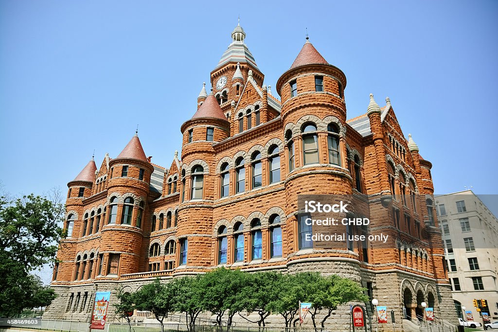 Museu Antigo vermelho - Royalty-free Centro da Cidade Foto de stock