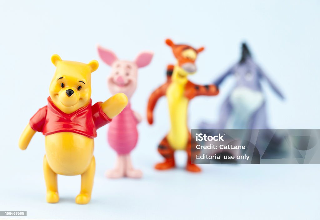 Winnie o Pooh e os seus amigos - Royalty-free Winnie The Pooh Foto de stock