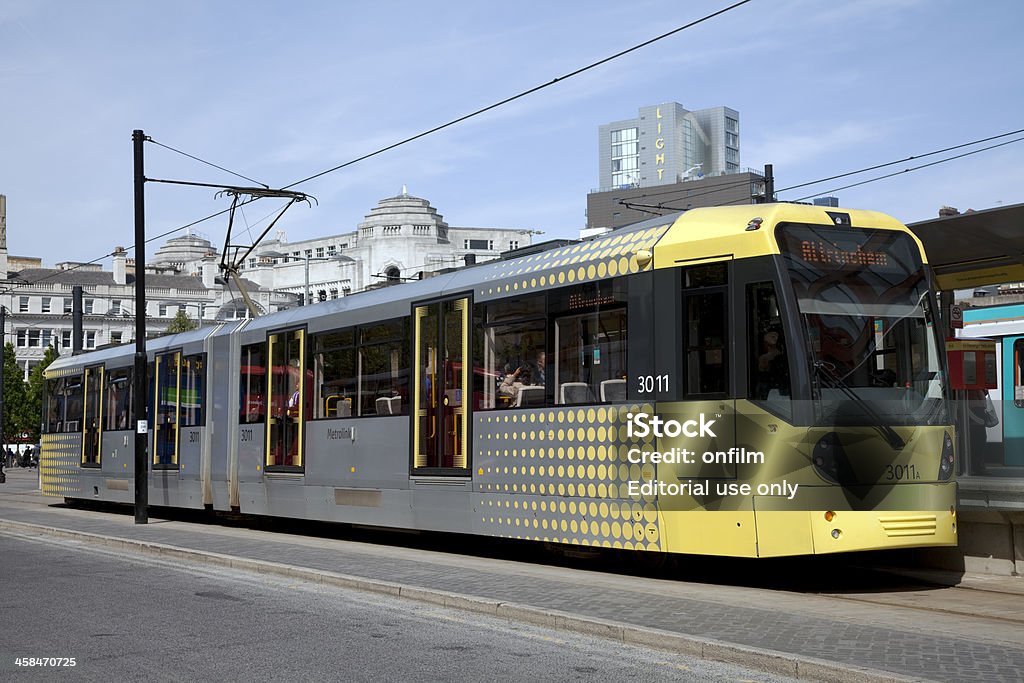 Manchester Metrolink bonde - Foto de stock de Bonde royalty-free