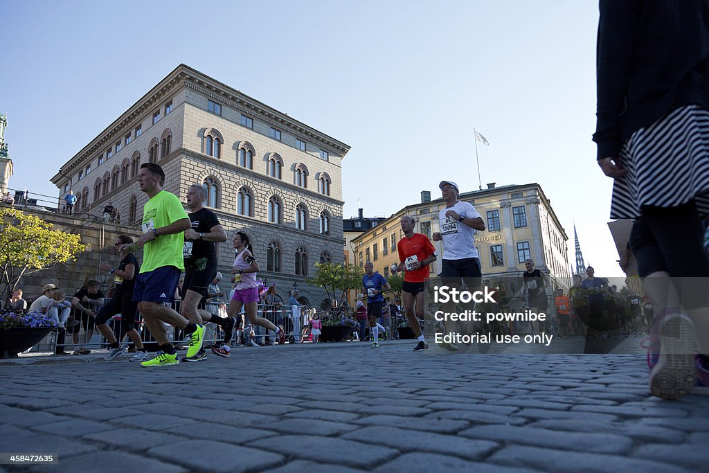 Maraton biegaczy - Zbiór zdjęć royalty-free (2013)