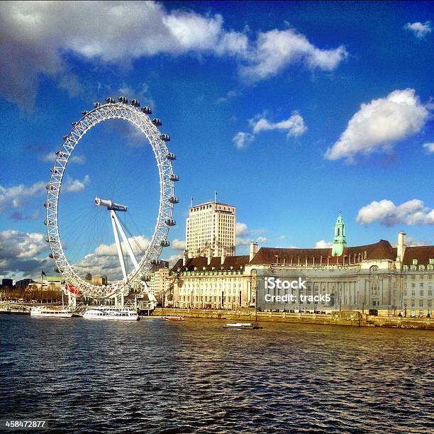 및 County Hall London Eye 0명에 대한 스톡 사진 및 기타 이미지 - 0명, 관광, 관람차