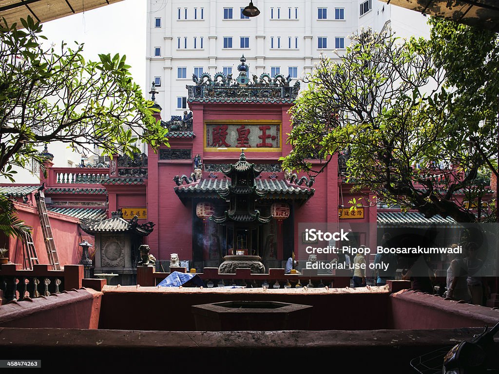 Pagoda dell'Imperatore di Giada in Ho Chi Minh City. - Foto stock royalty-free di Giada - Pietra