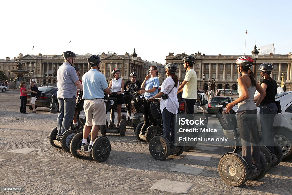 Paris tour Segway - Foto stock royalty-free di Adulto