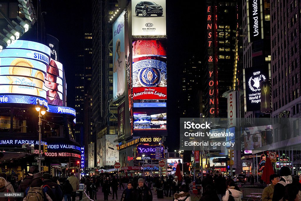 Times Square à Manhattan, New York City - Photo de Affichage dynamique libre de droits