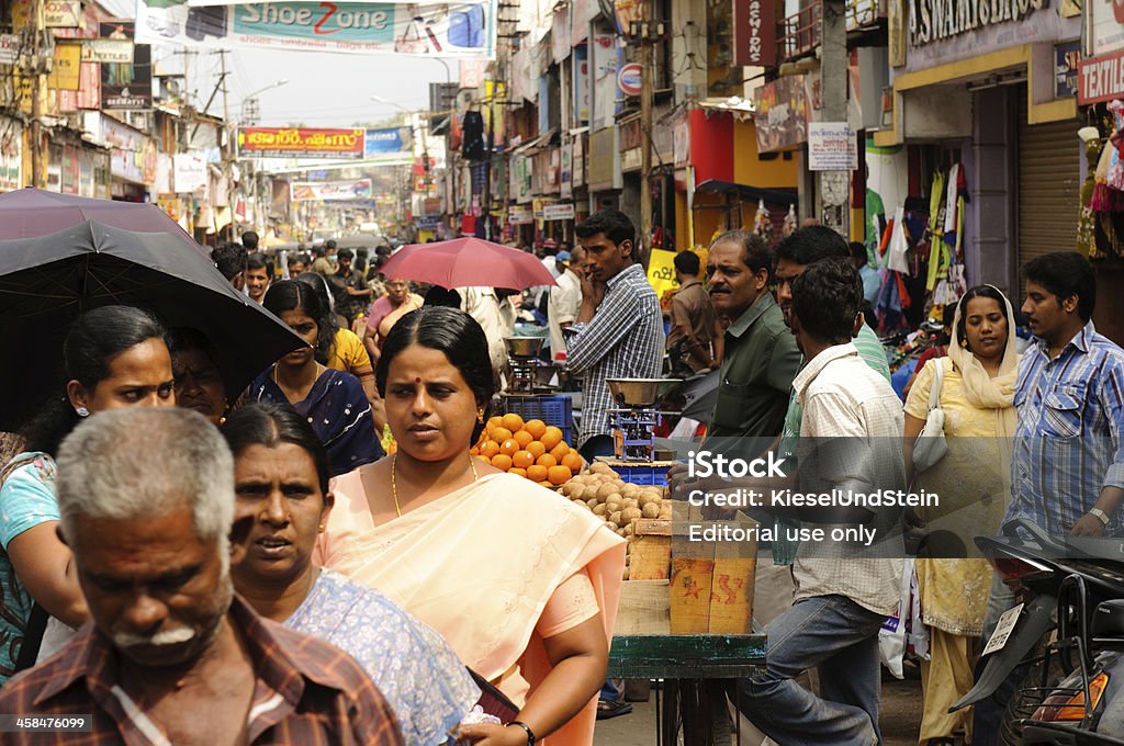 Indischer Markt - Lizenzfrei Bundesstaat Kerala Stock-Foto