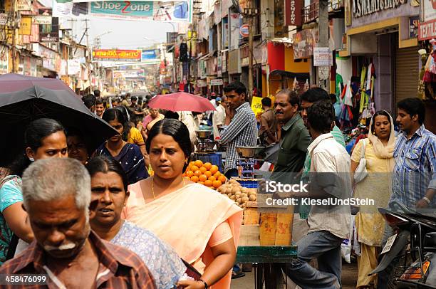 Indischer Markt Stockfoto und mehr Bilder von Bundesstaat Kerala - Bundesstaat Kerala, Indien, Indische Kultur